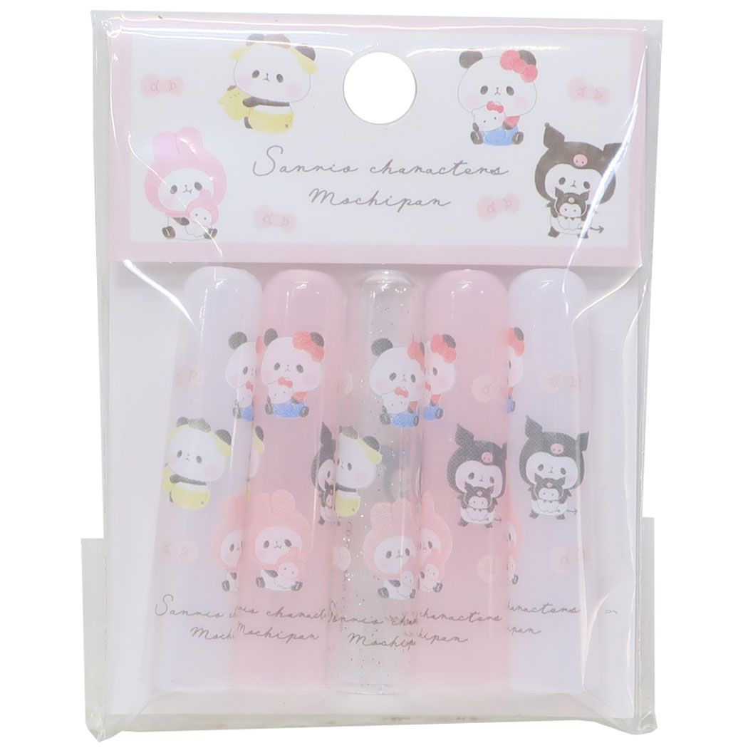鉛筆キャップ もちもちぱんだ サンリオキャラクターズ えんぴつカバー5本セット サンリオ おそろコーデ 新学期準備文具 女の子 かわいい