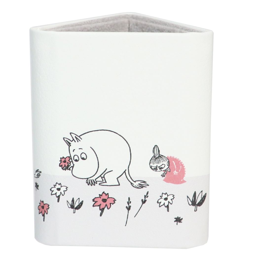 ムーミン グッズ 卓上収納 キャラクター 折りたたみメガネスタンド お花摘み