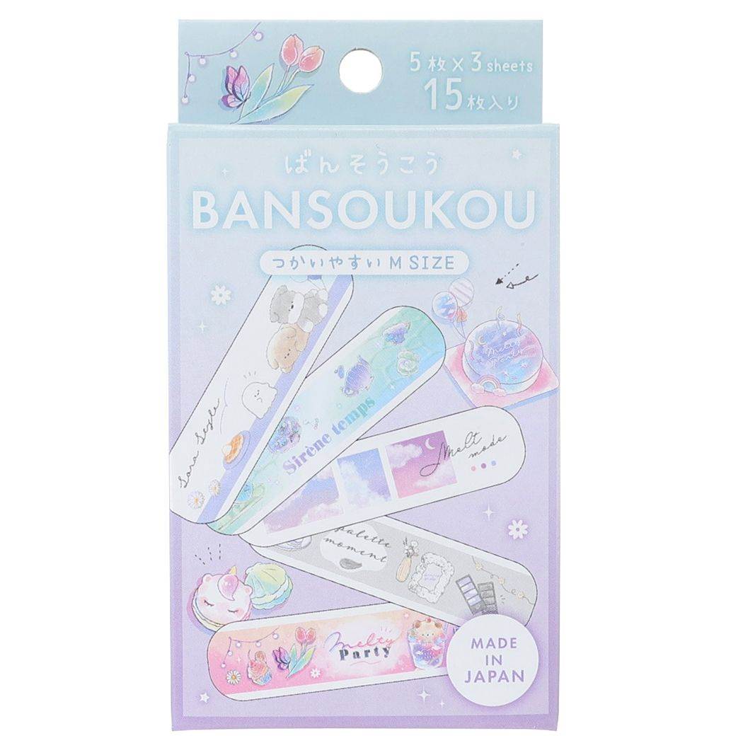 ばんそうこう 絆創膏15枚セット MELTY PARTY