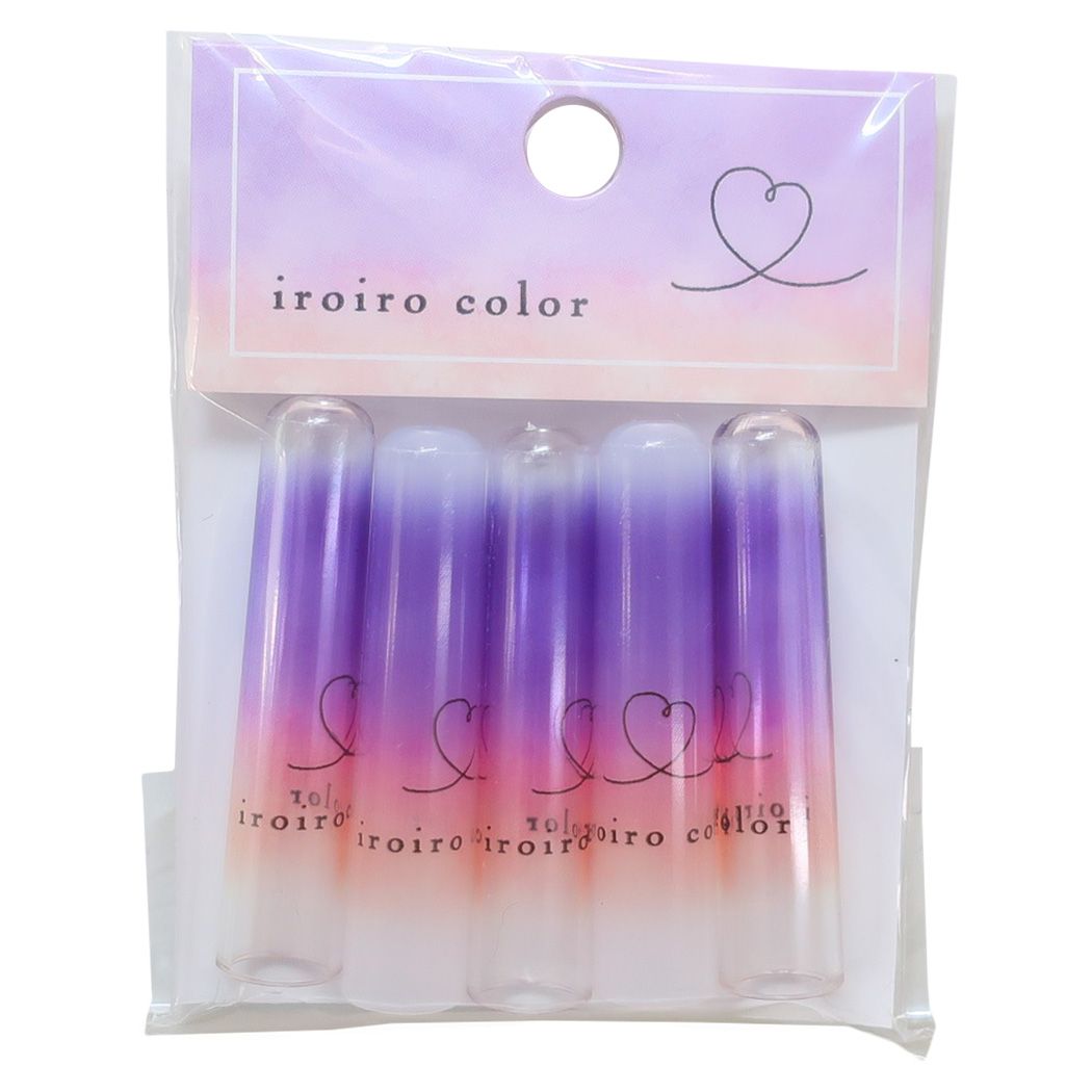 鉛筆キャップ iroiro color えんぴつカバー5本セット ハート 新学期準備文具 女の子 かわいい