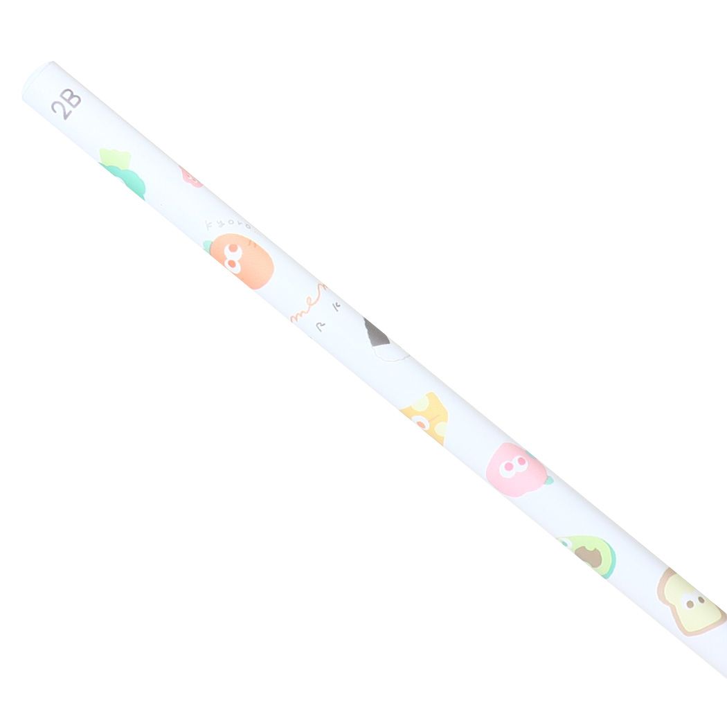 鉛筆 ナンカコッチミテル 鉛筆2B 丸軸 OMEME MARKET ちらし