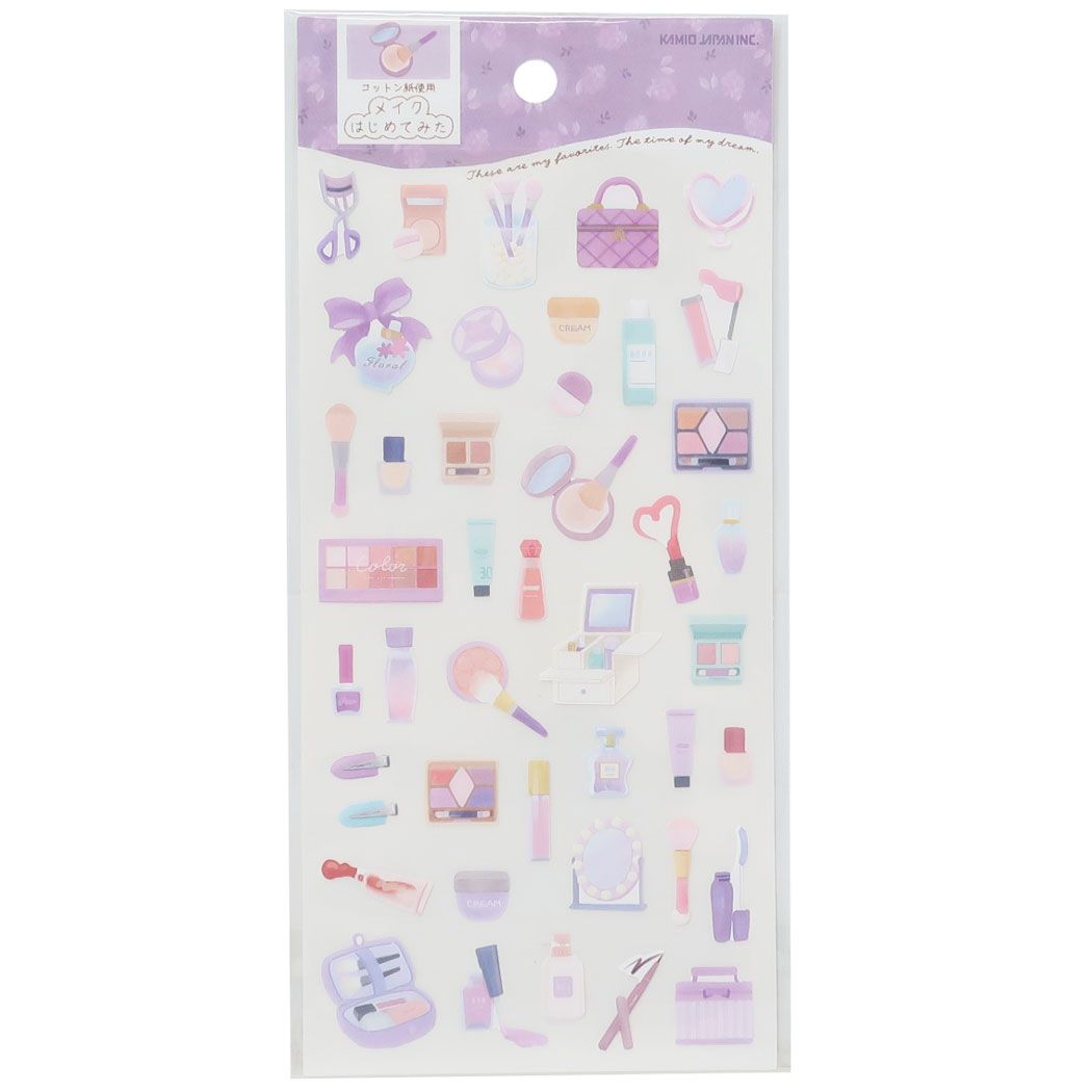 シールシート はじめてみたシール メイク カミオジャパン
