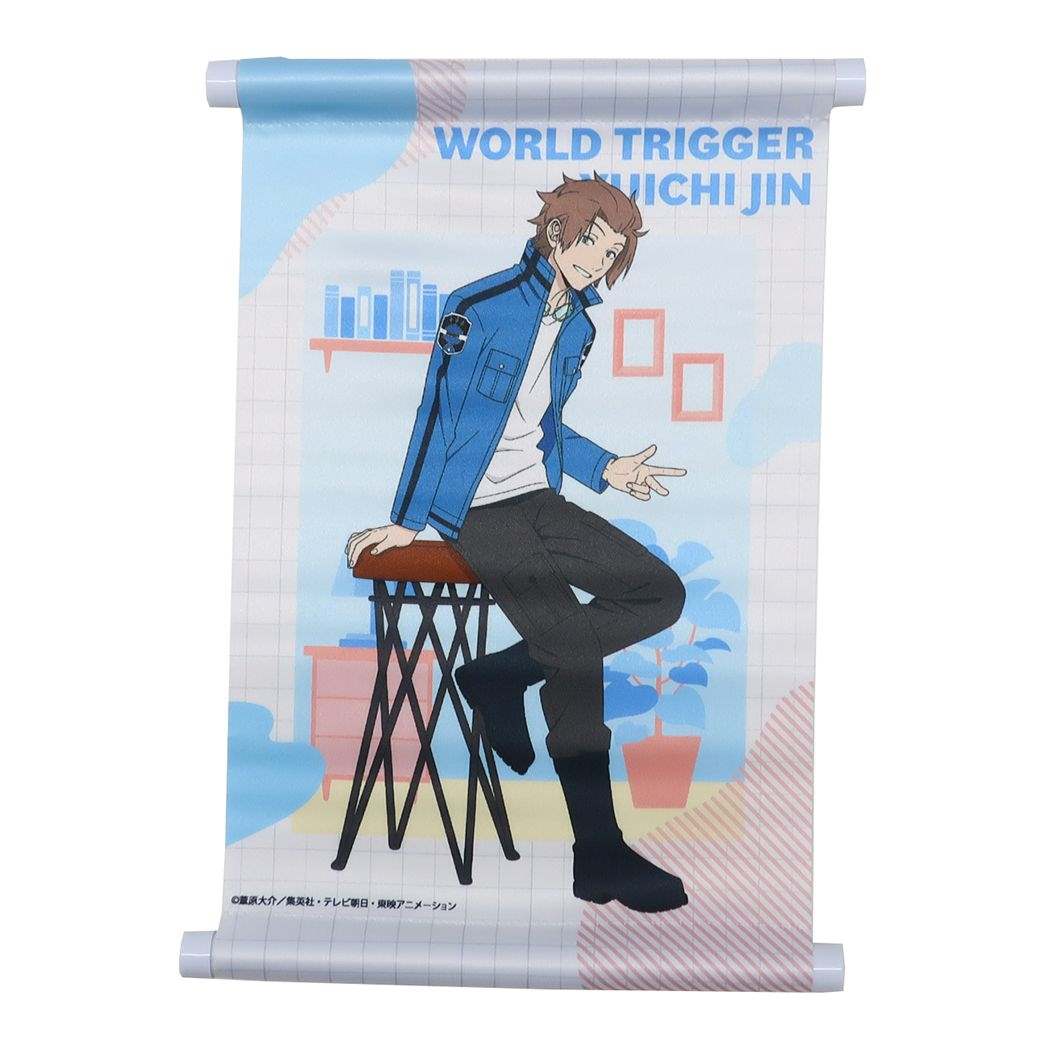 ファブリックポスター ワールドトリガー A4タペストリー 迅悠一 カミオジャパン