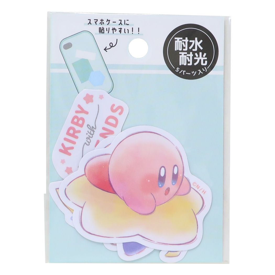 星のカービィ ミニデココラージュシール フレークシール カービィ&フレンズ キャラクター