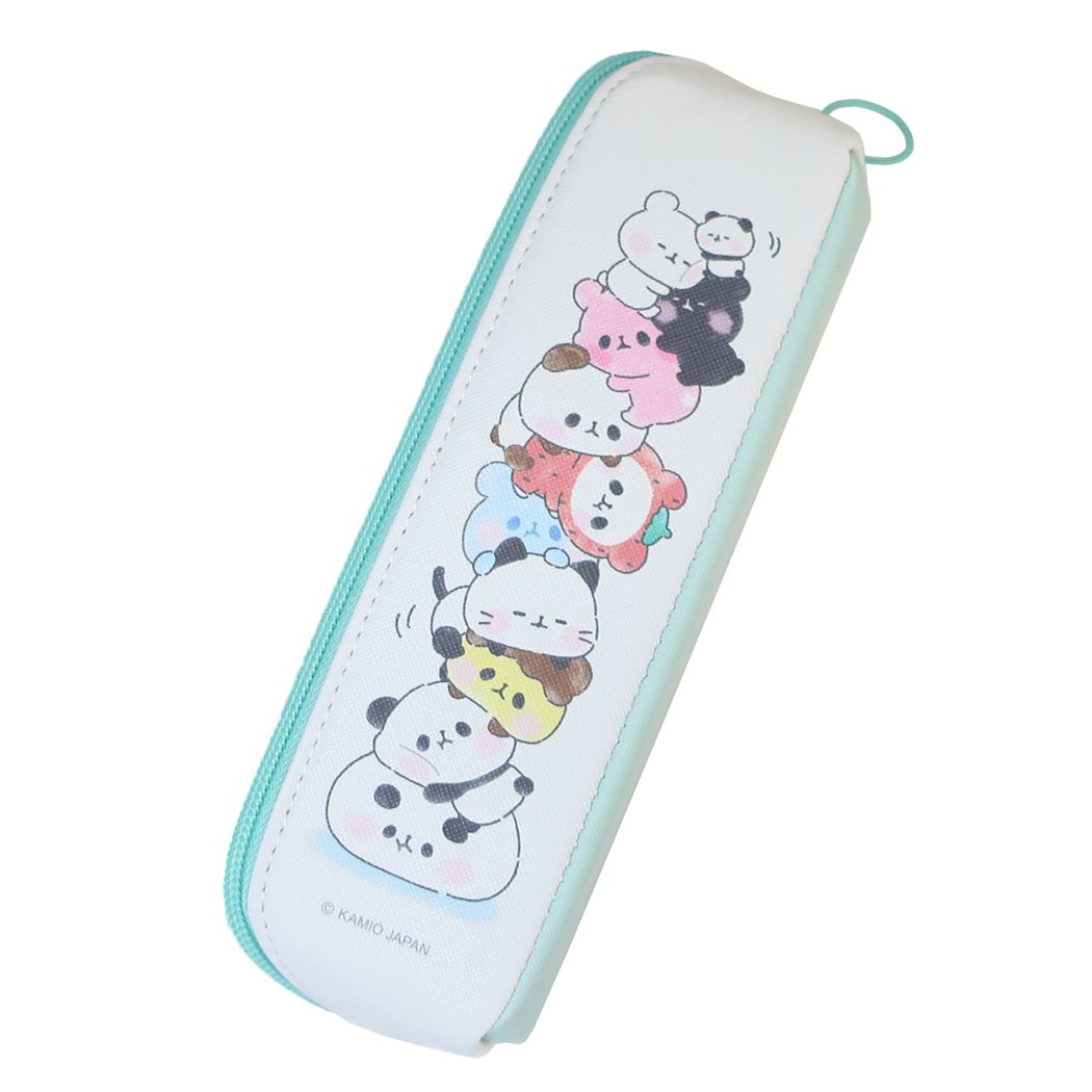 もちもちぱんだ スリムターンオープンペンケース ペンポーチ かわいい ちびぱんだらけ