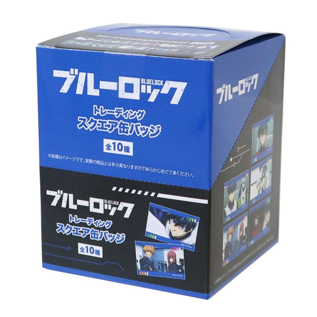 缶バッジ ブルーロック トレーディングスクエア缶バッジ 全10種 10個入セット 少年マガジン カミオジャパン