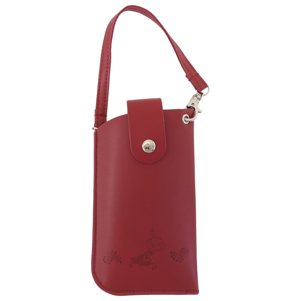 ムーミン フラットメガネケース 北欧 眼鏡ケース キャラクター リトルミイのおさんぽ