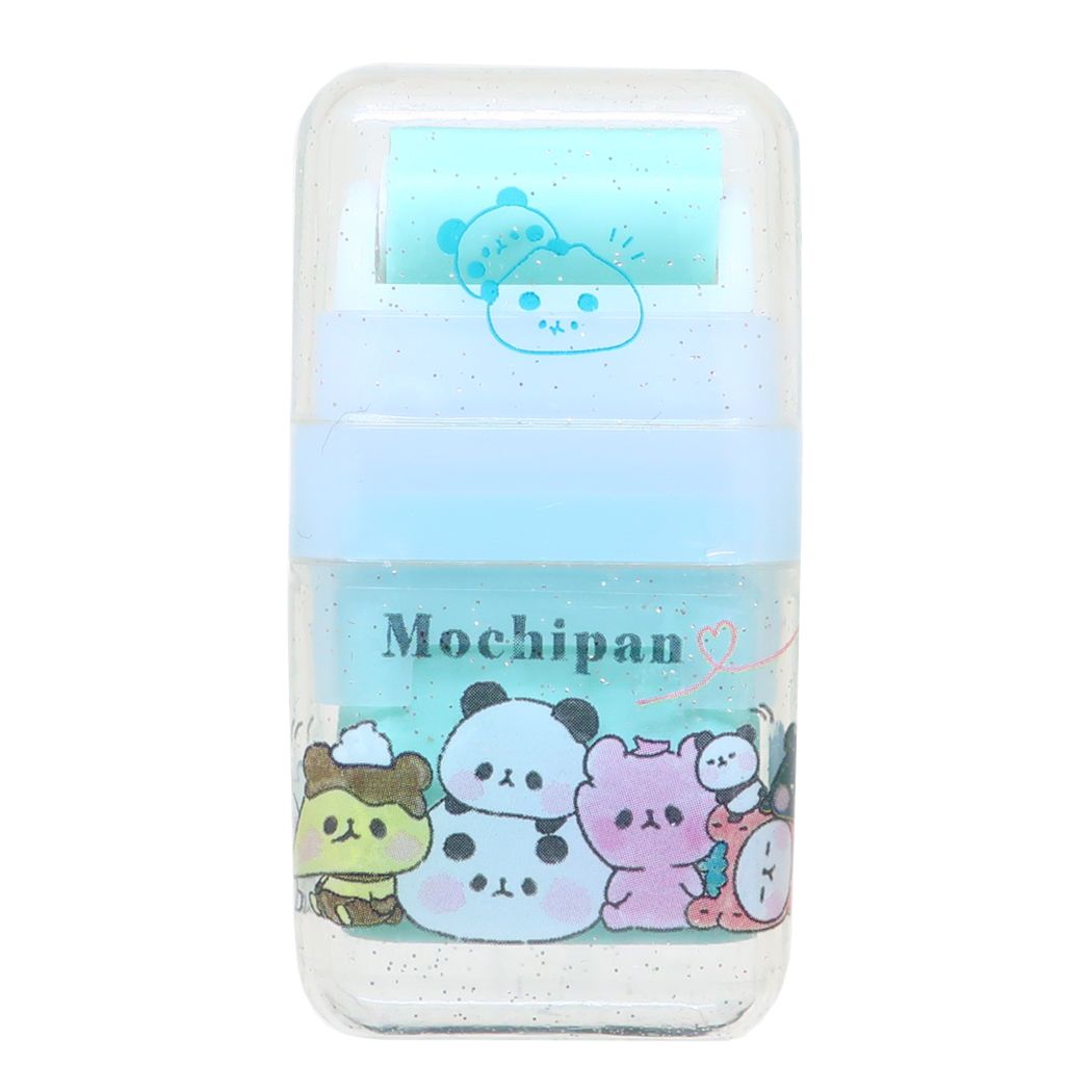 消しゴム ローラー消しゴム もちもちぱんだ ちびぱんだらけ カミオジャパン