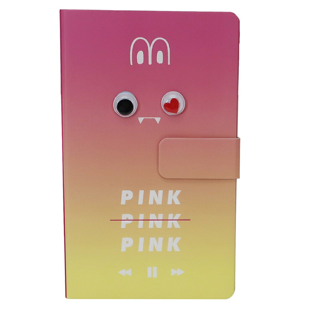 メモ帳 グッズ MONSTERS スマホカバー メモ ピンク かわいい プレゼント 男の子 女の子 ギフト