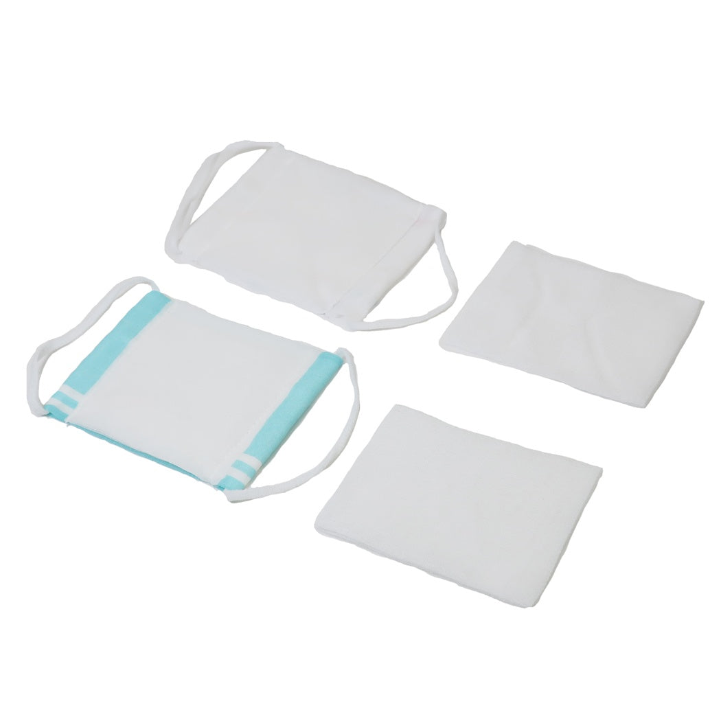 耳が痛くなりにくい ツインマスク 2枚組 ガーゼマスク 女の子向け グッズ ラブズアンドカラー 2020SS プレゼント 男