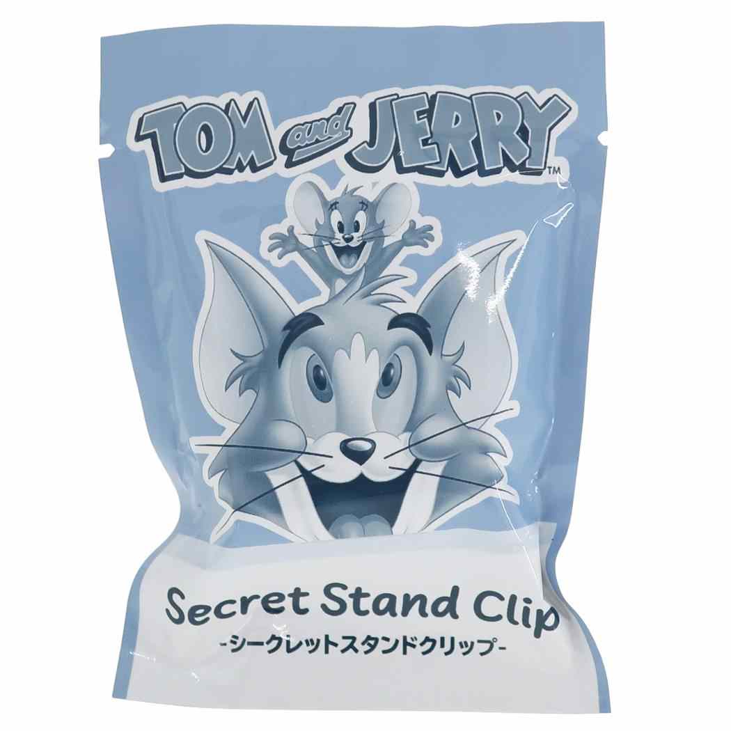 トム&ジェリー クリップ シークレット スタンドクリップ ワーナーブラザース カミオジャパン プレゼント 男の子 女の子 ギフト
