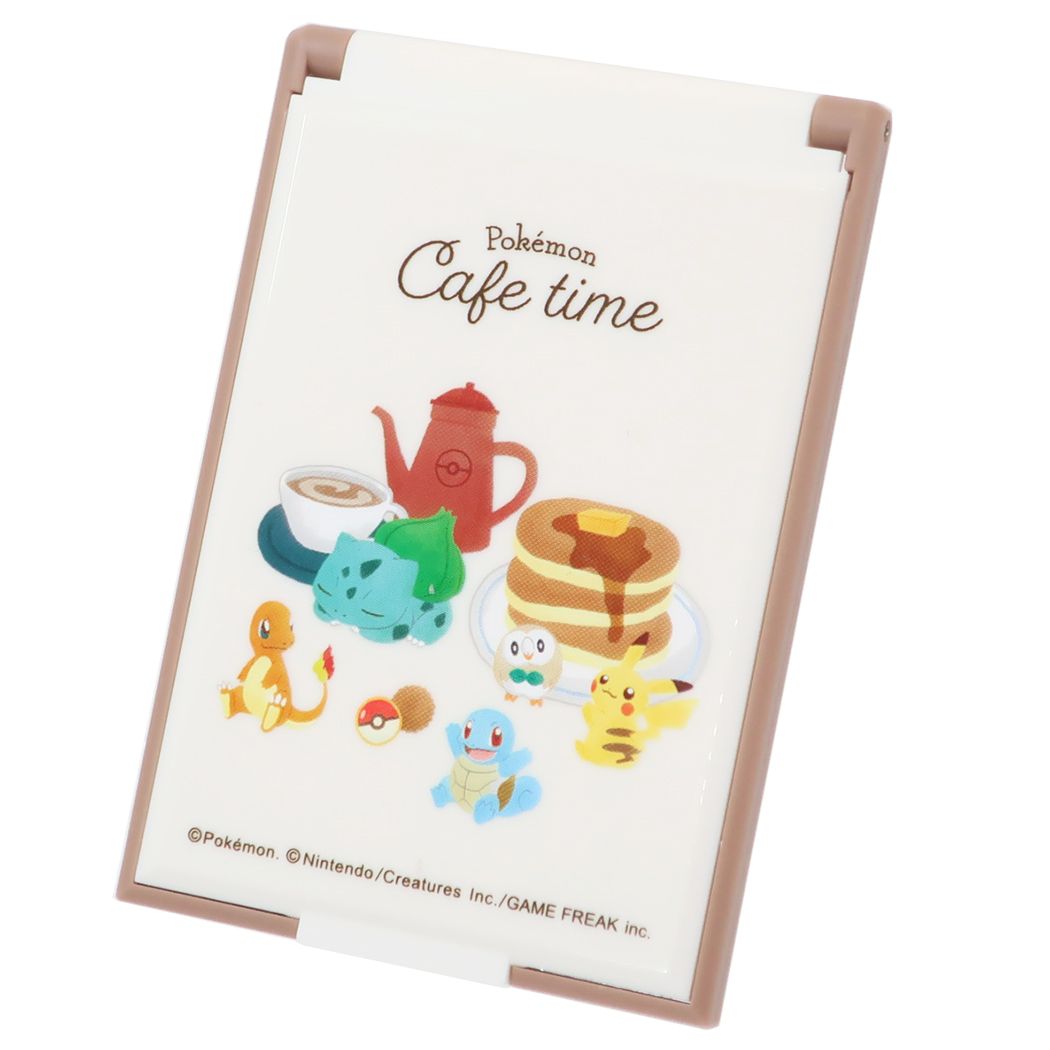 ポケットモンスター キャラクター 手鏡 カードミラーS CAFE TIME ワンポイント ポケモン
