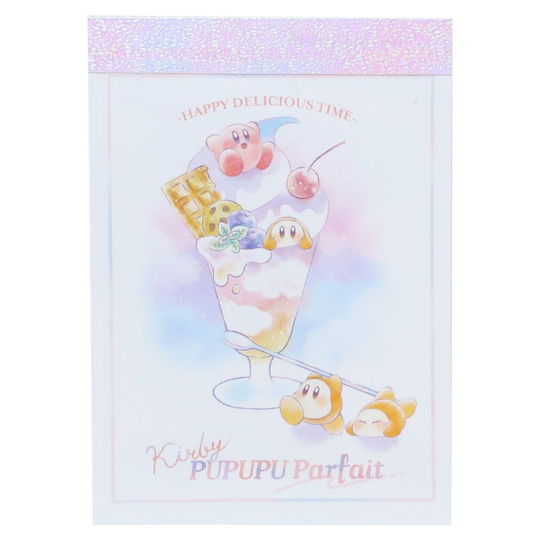 星のカービィ キャラクター メモ帳 ミニミニメモ PUPUPU Parfait プレゼント 男の子 女の子 ギフト