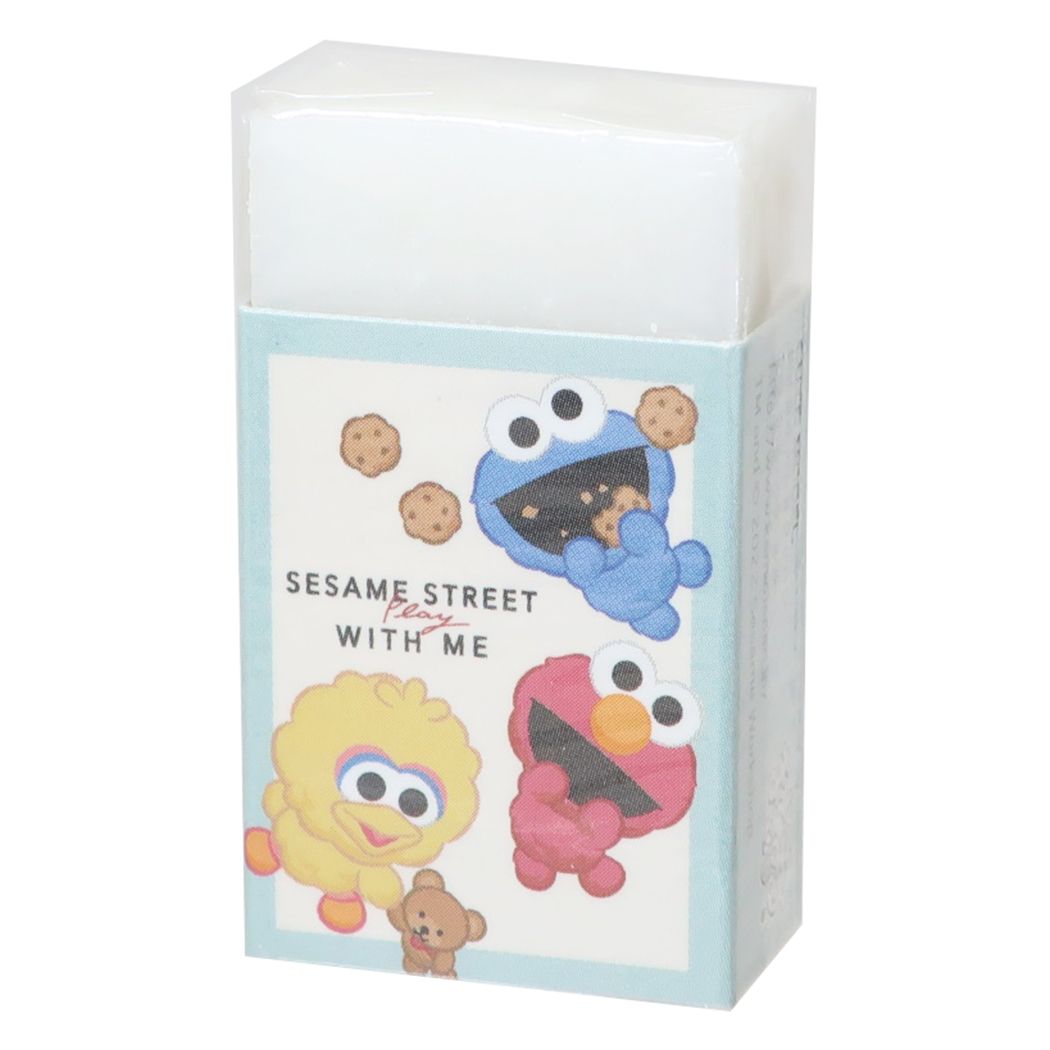 セサミストリート まとまるくんケシゴム 消しゴム キャラクター アップ プレゼント 男の子 女の子 ギフト