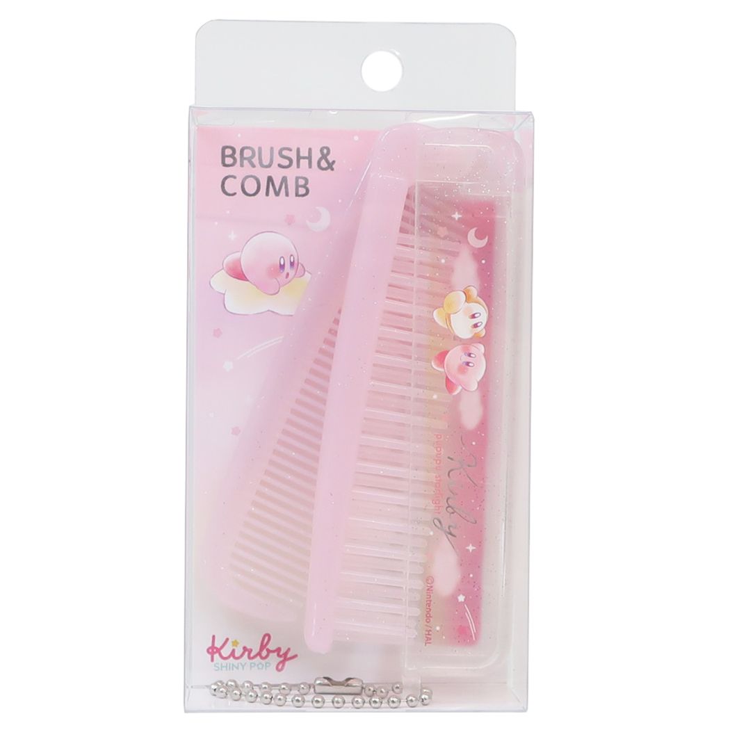 星のカービィ グッズ 折りたたみくし キャラクター 折りたたみブラシ&コーム PUPUPU STARLIGHT