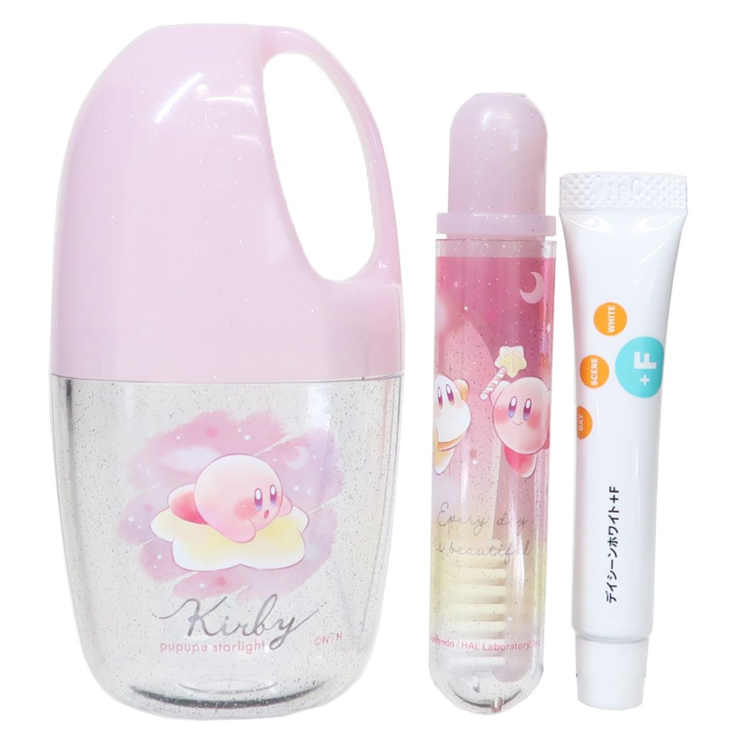 星のカービィ デンタルセット スリムはみがきセット PUPUPU STARLIGHT カミオジャパン