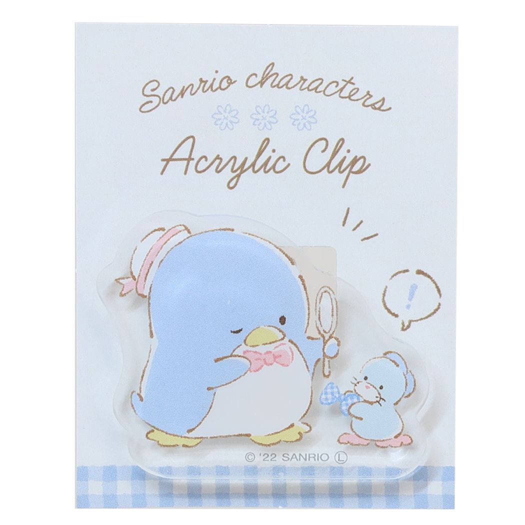 タキシードサム サンリオ キャラクター クリップ アクリルクリップ