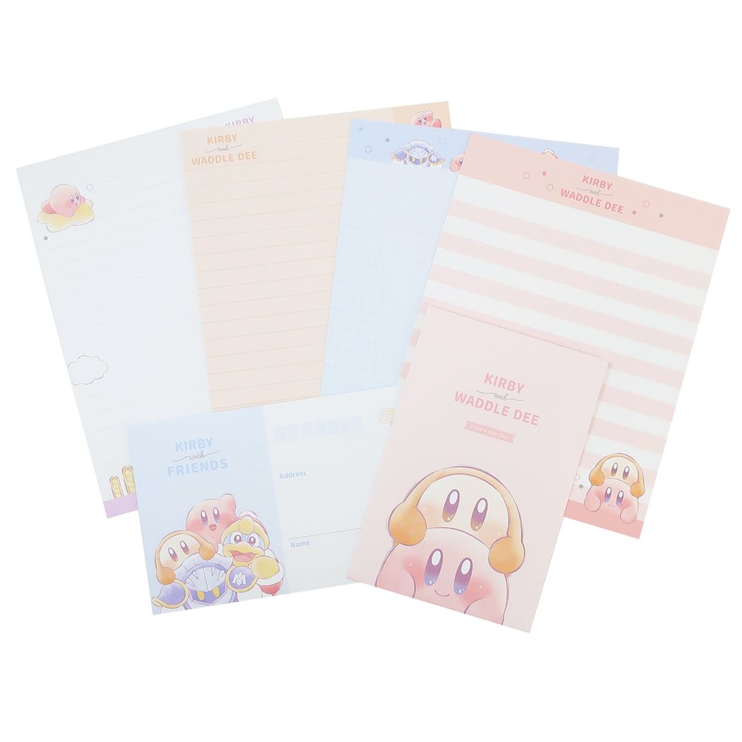 星のカービィ グッズ レターセット キャラクター ボリュームアップレター