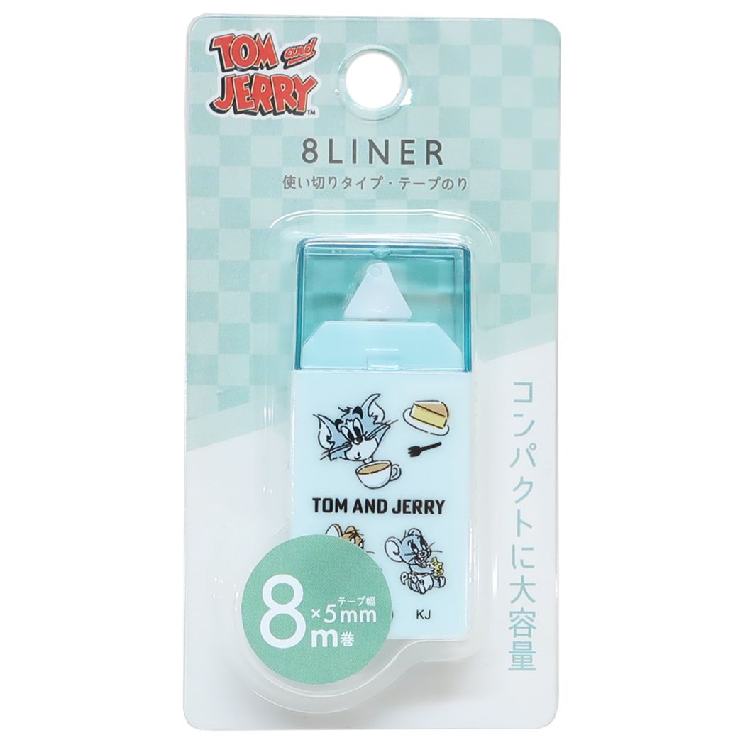 トムとジェリー 8LINERテープのり ワーナーブラザース 糊 キャラクター 新入学
