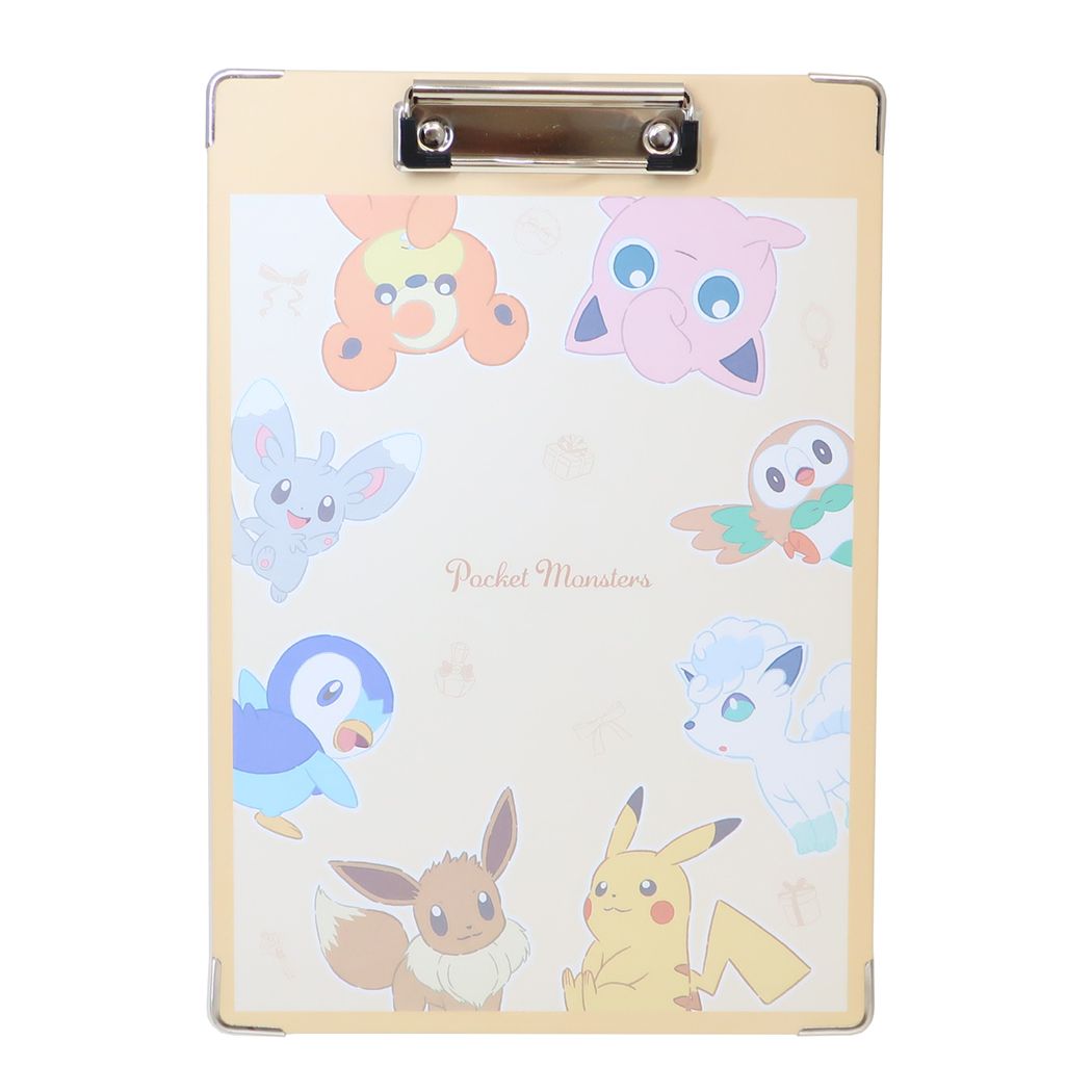 ポケットモンスター ポケモン キャラクター バインダー クリップボード A4 縦型