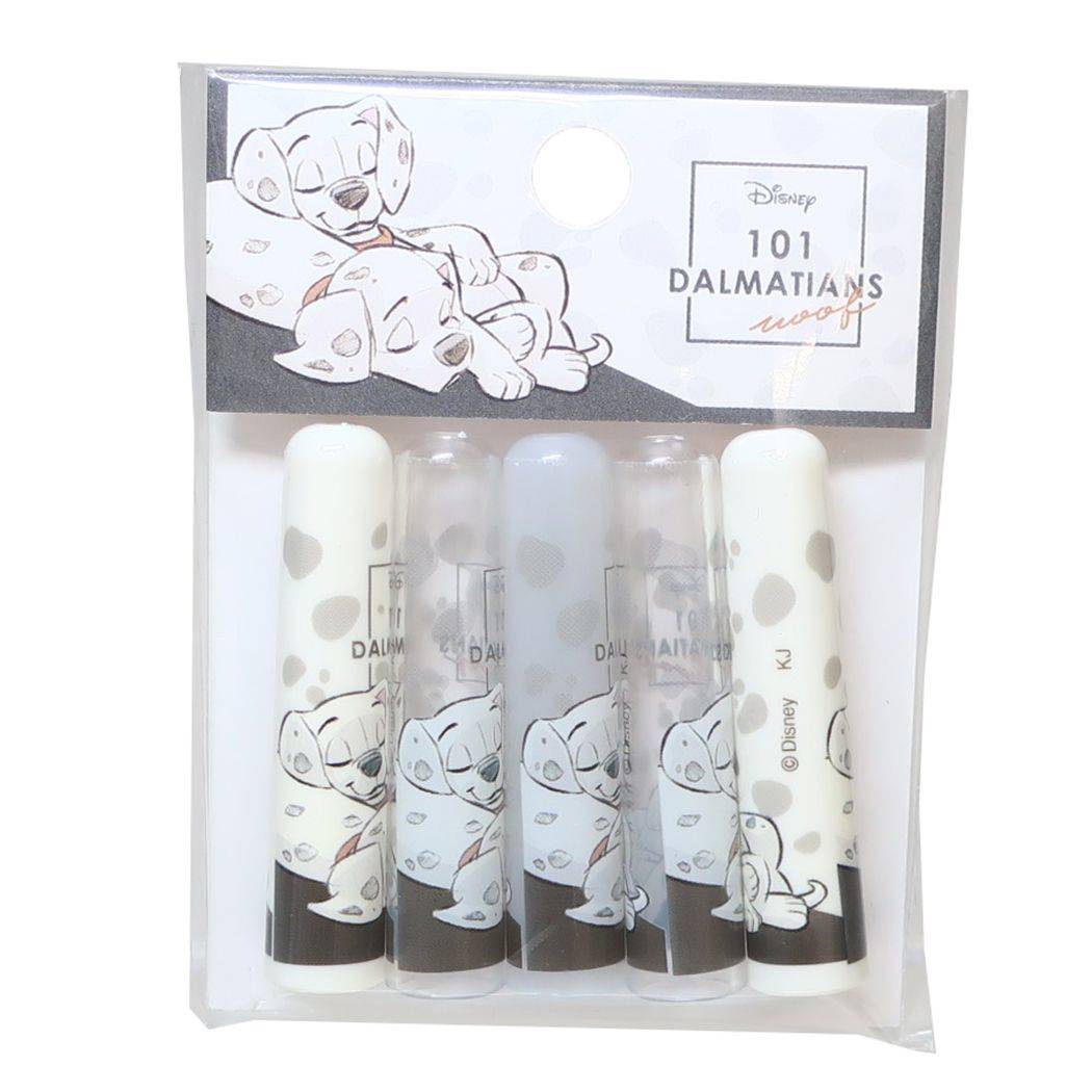 101匹わんちゃん えんぴつカバー5本セット 鉛筆キャップ ディズニー キャラクター