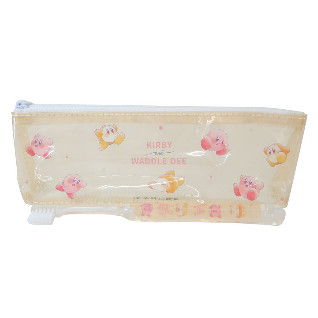 星のカービィ グッズ 歯ブラシ 任天堂 キャラクター ポーチ入りハミガキセット