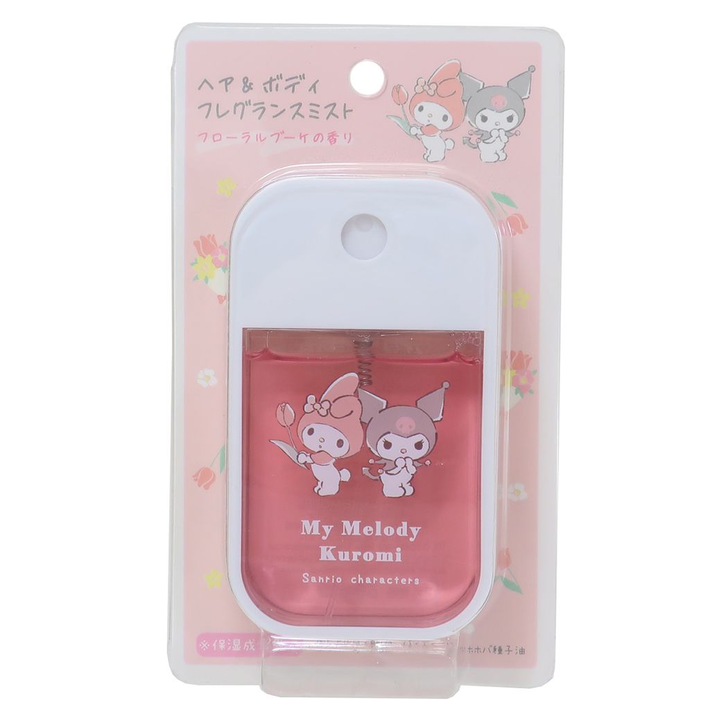 コスメ雑貨 サンリオキャラクターズ フレグランスミスト マイメロディ&クロミ サンリオ カミオジャパン