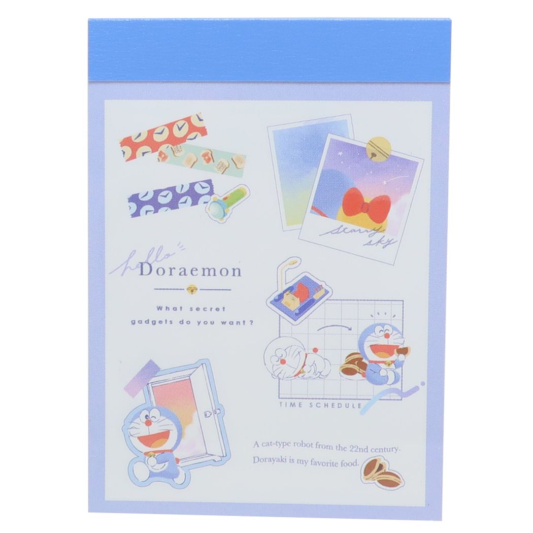 ドラえもん ミニミニメモ メモ帳 ひみつ道具 コラージュ 藤子F不二雄 アニメキャラクター