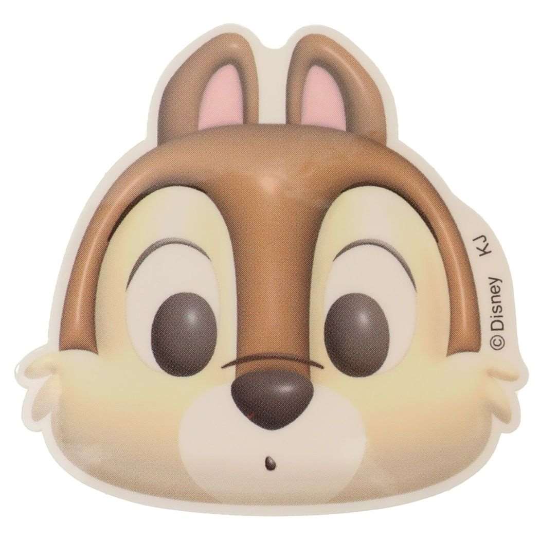 チップ&デール グッズ ダイカットシール キャラクター ミニデコステッカー チップ