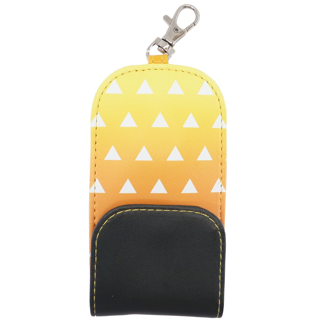 鬼滅の刃 グッズ リール付き ランドセルキーケース アニメキャラクター 我妻善逸 伸びる 鍵カバー プレゼント 男の子 女の