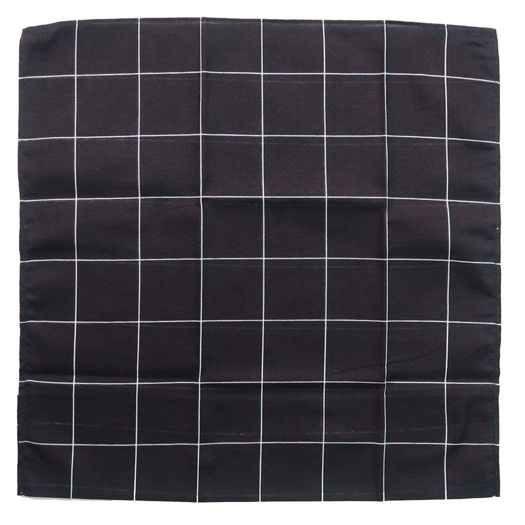 H or B エコバッグ 抗菌防臭 ハンカチ ショッピングバッグ グリッドチェック お買い物かばん プレゼント 男性向け メンズ