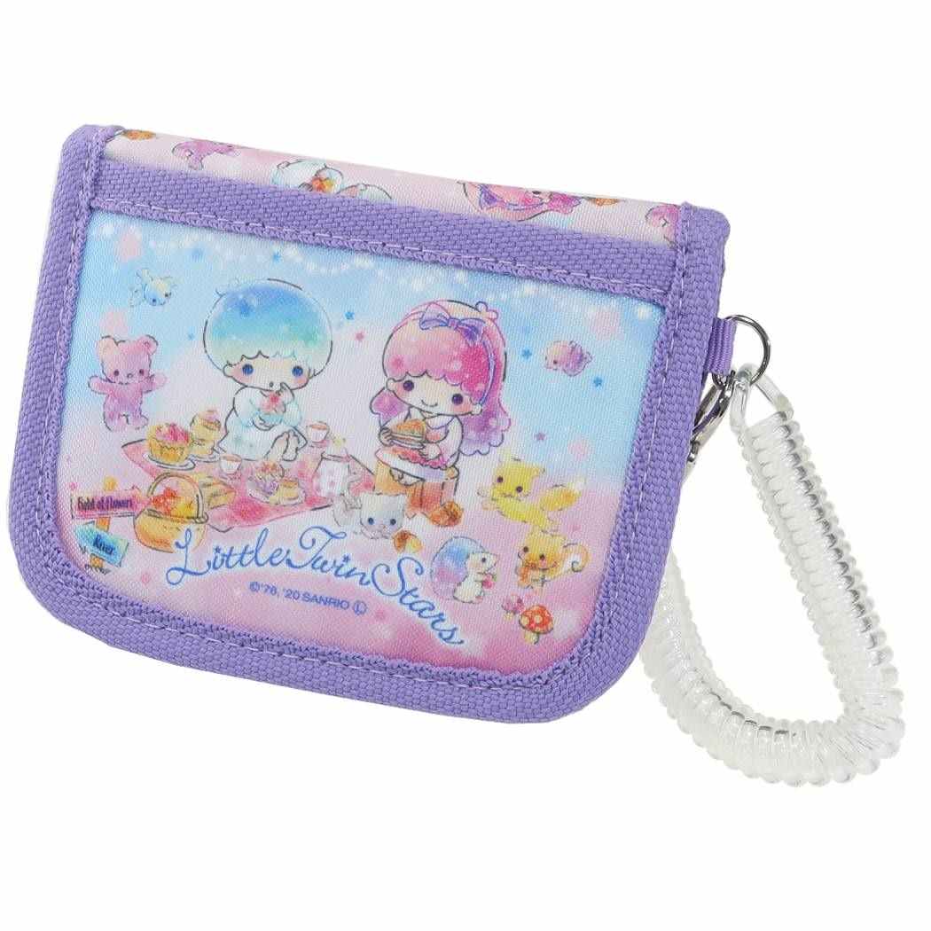 リトルツインスターズ キキ&ララ 子供用財布 コイル付き キッズ ウォレット サンリオ 高波クリエイト プレゼント 男の子 女の子 ギ
