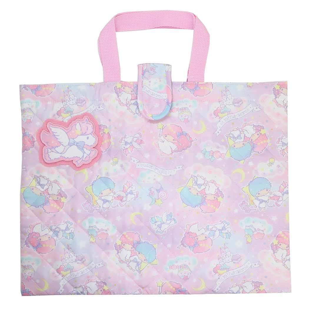 リトルツインスターズ キキ&ララ キャラクター キルト レッスンバッグ ジュニア お稽古かばん 新入学 サンリオ プレゼント 男の子