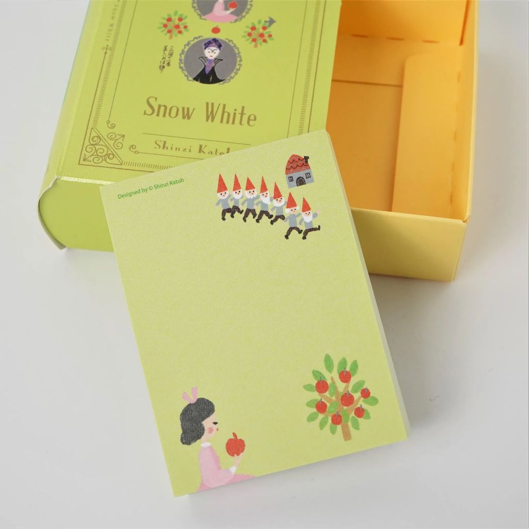 メモ帳 ブックメモ グリム童話 白雪姫