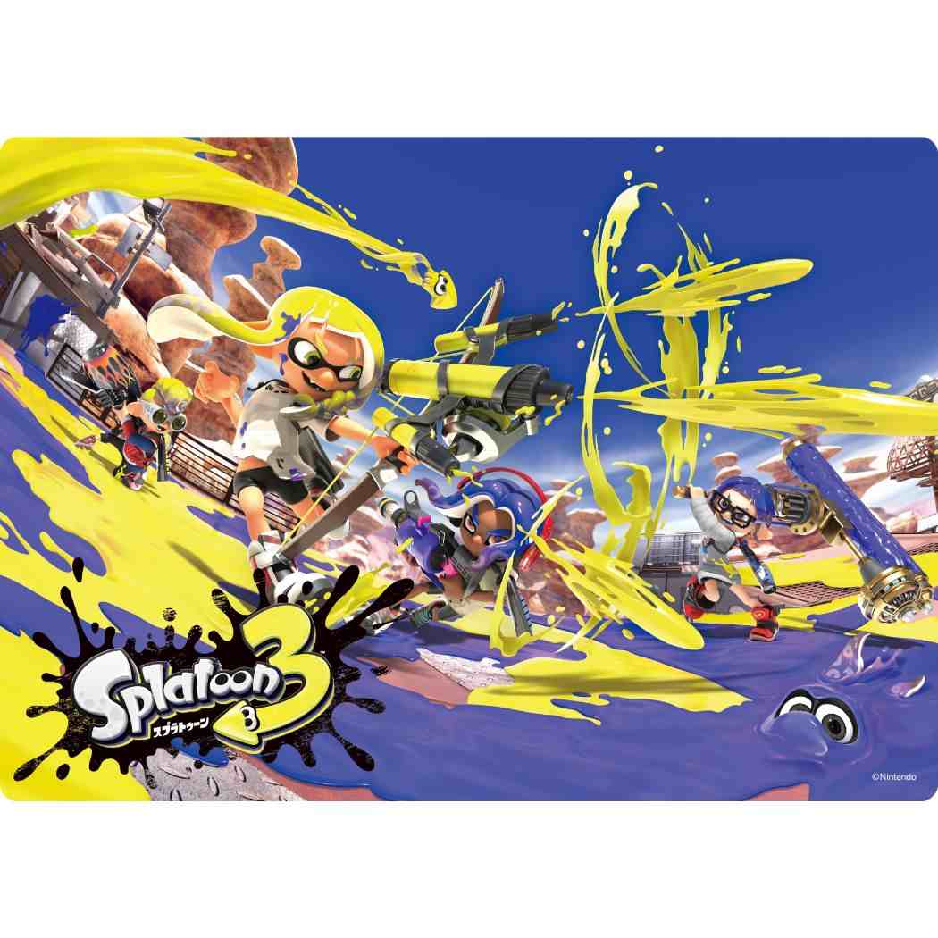 スプラトゥーン3 グッズ 下敷き キャラクター デスクパッド 新入学 プレゼント 男の子 女の子 ギフト