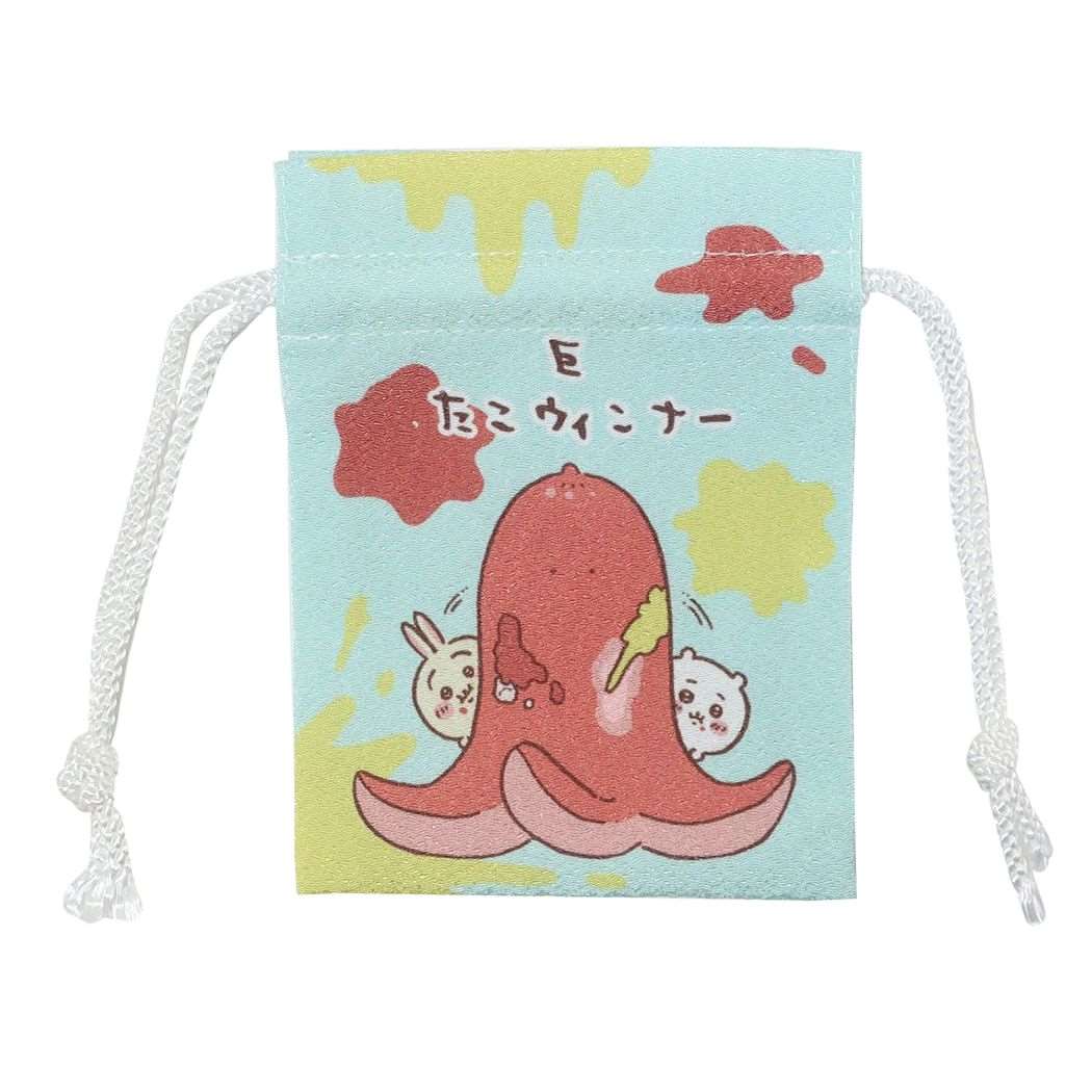 ちいかわ 豆巾着 きんちゃくポーチ ミニ巾着袋 たこさんウィンナー