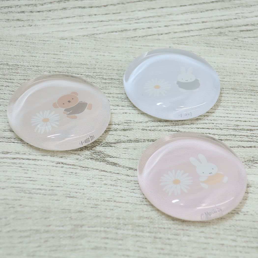 ミッフィー ディックブルーナ 絵本キャラクター 箸置き ガラスチョップスティックレスト