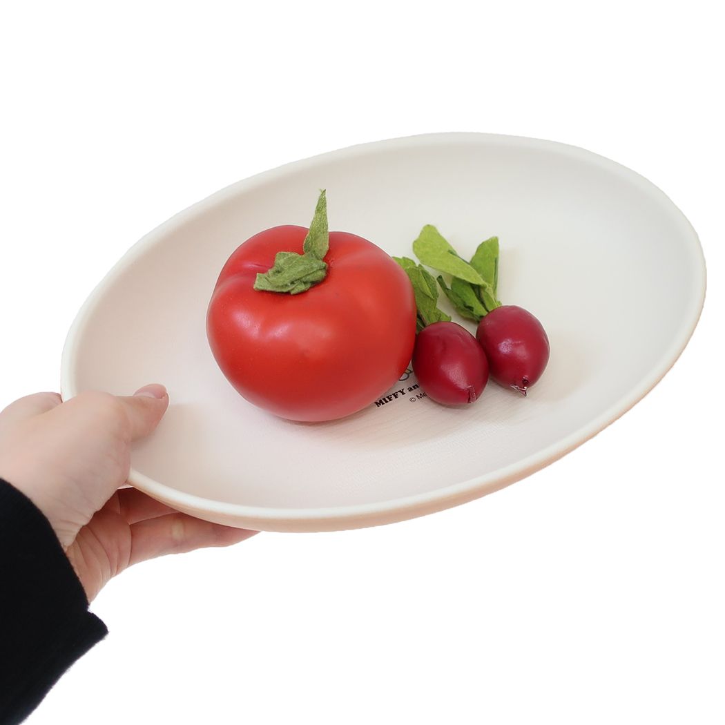 ミッフィー 絵本キャラクター 深皿 オーバルプレート MIFFY and SNUFFY ディックブルーナ