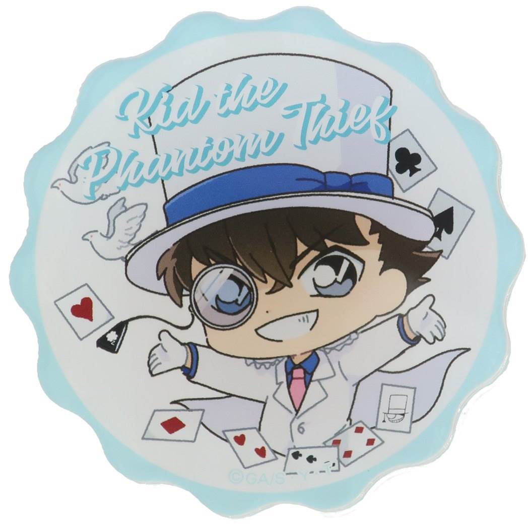 名探偵コナン グッズ アクリル コースター アニメキャラクター テーブルウェア 怪盗キッド プレゼント 男の子 女の子 ギフト