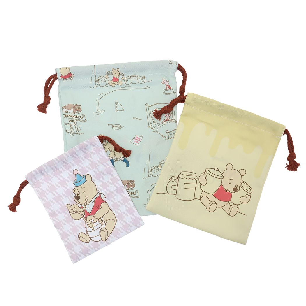 くまのプーさん グッズ 巾着袋 ディズニー キャラクター