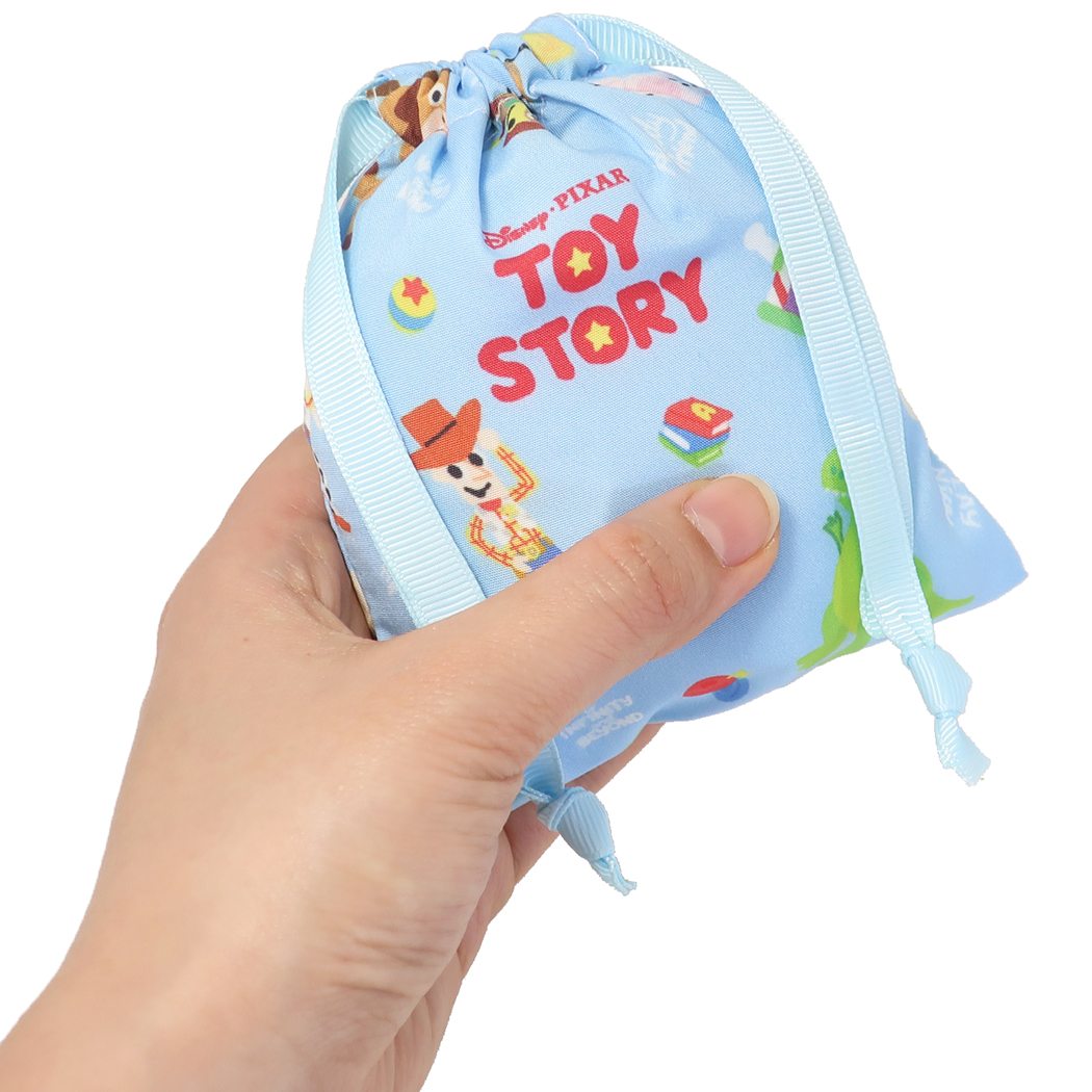 トイストーリー キャラクター 巾着袋 ミニ きんちゃくポーチ TOY STORY ディズニー プレゼント 男の子 女の子 ギフト