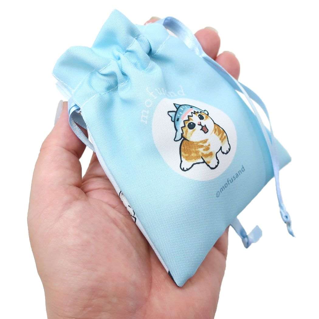 モフサンド グッズ ミニ巾着袋 mofusand キャラクター 豆巾着