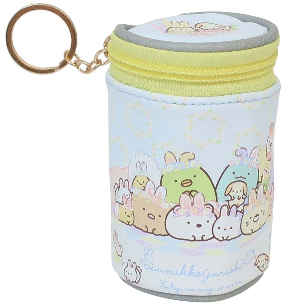 すみっコぐらし グッズ ミニポーチ キャラクター ミニ缶ポーチ おはな