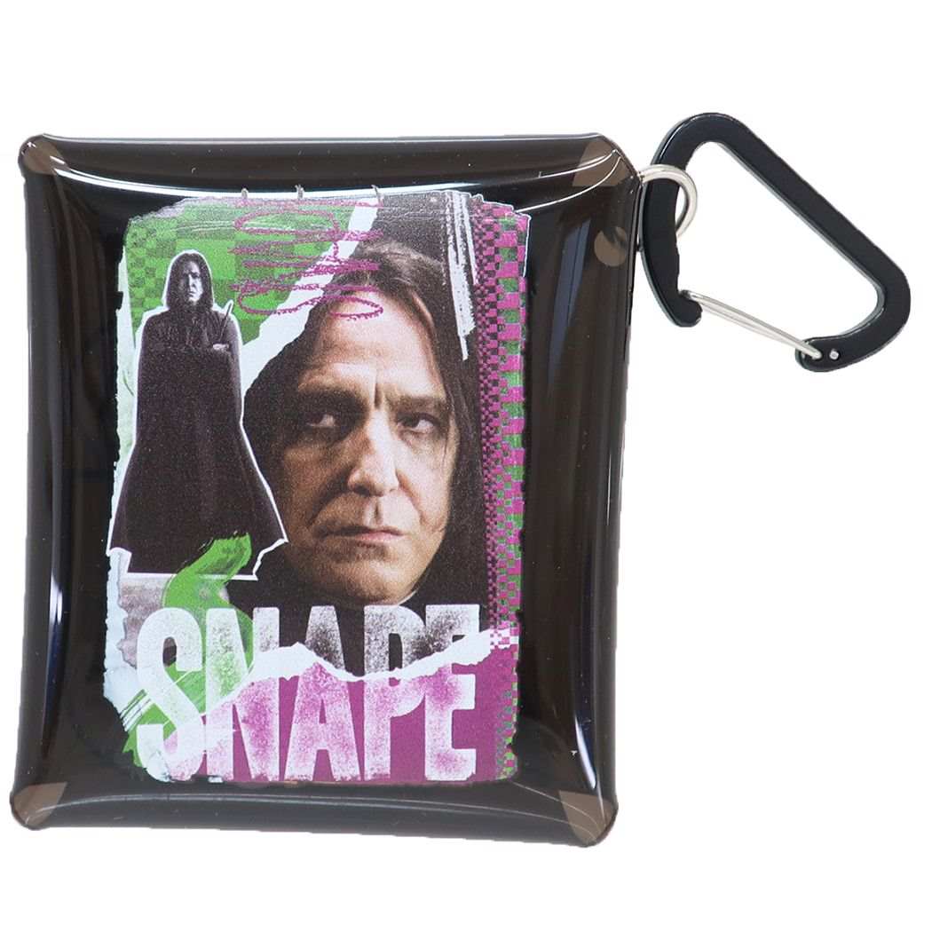 ハリーポッター ワーナーブラザース 映画キャラクター ミニポーチ クリアマルチケースSS スネイプ