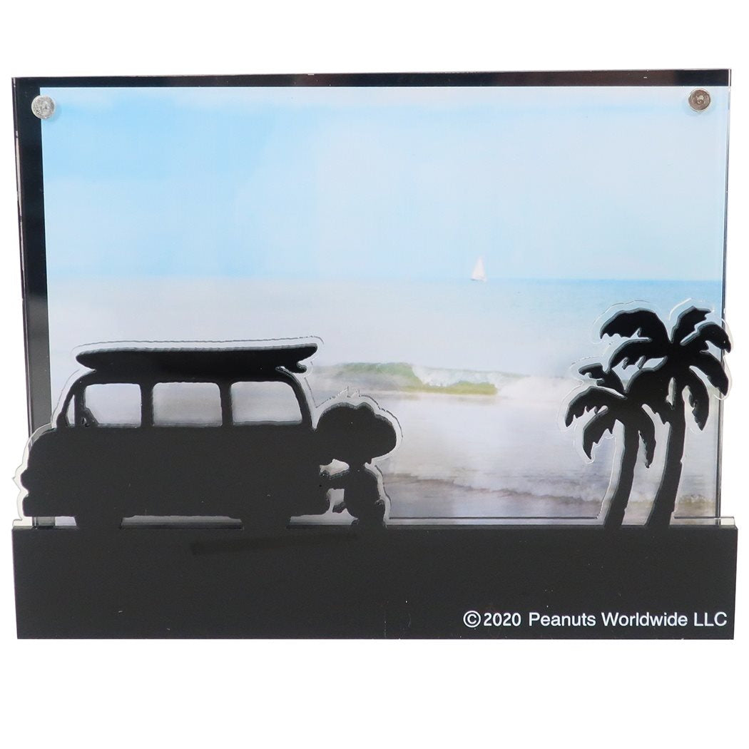 スヌーピー アクリル フォトフレーム 写真立て ワゴン ピーナッツ グッズ プレゼント 男の子 女の子 ギフト