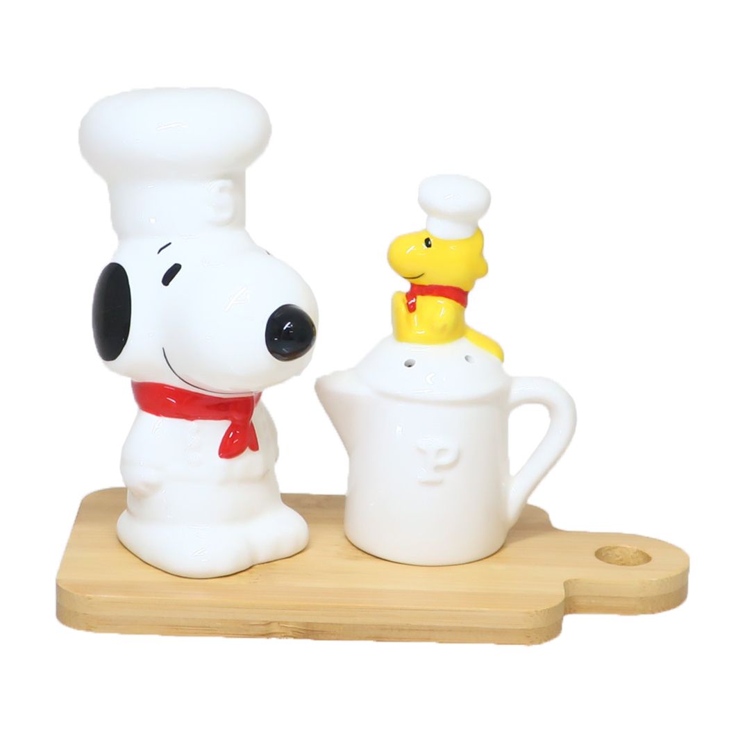 スヌーピー グッズ 調味料入れ キャラクター S&Pセット シェフスヌーピー