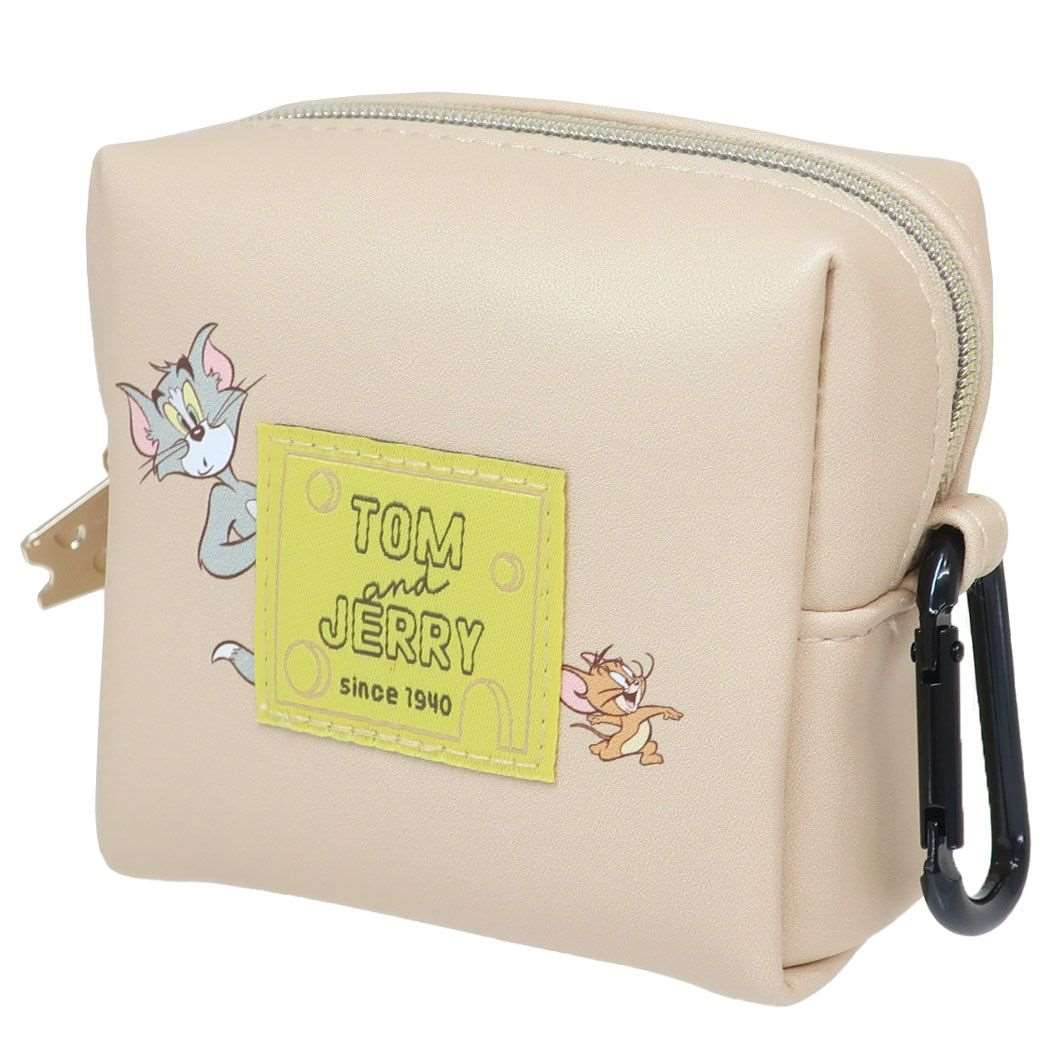 トムとジェリー グッズ ミニポーチ ワーナーブラザース キャラクター カラビナ付きミニポーチ