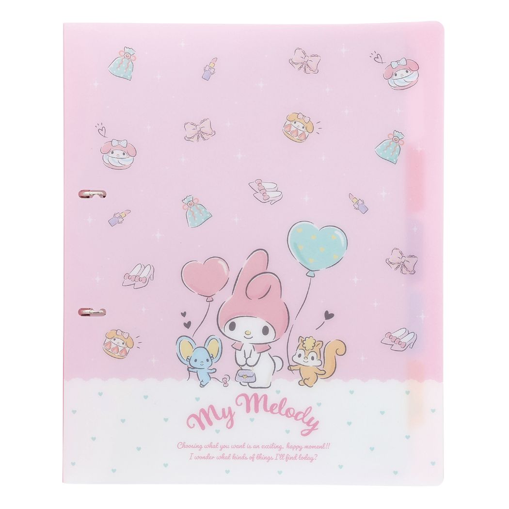 マイメロディ バインダー 2穴ファイルA4サイズ 新入学 サンリオ エムプラン