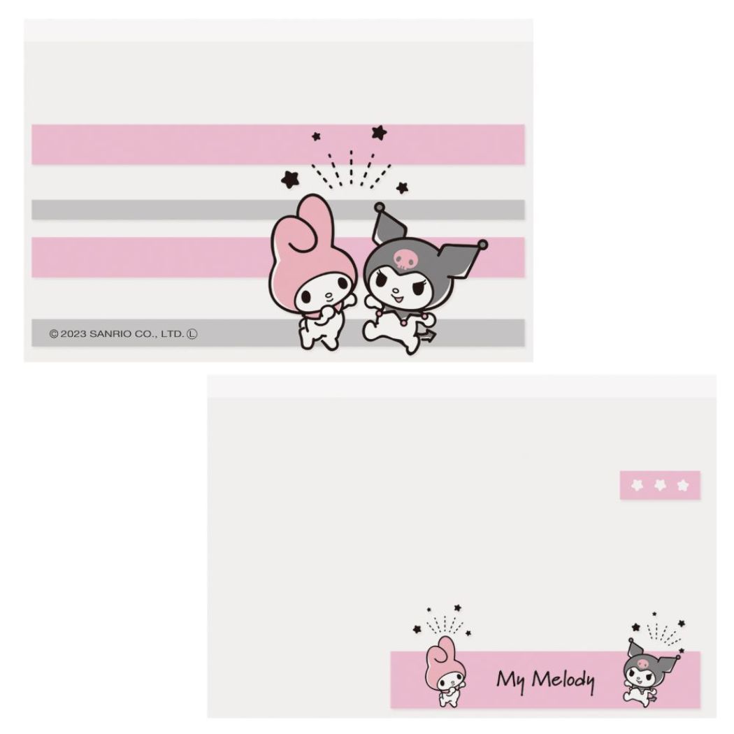 マイメロディ&クロミ マイナンバーカード用クリアケース カードケース MM KU サンリオ キャラクター