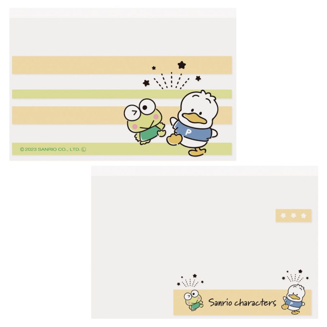 けろけろけろっぴ&あひるのペックル マイナンバーカード用クリアケース カードケース KR AP サンリオ キャラクター